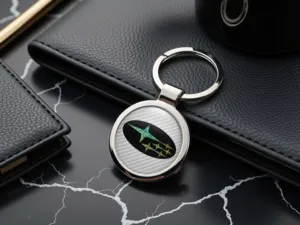 Subaru Logo Keyring Custom Premium Metal Build